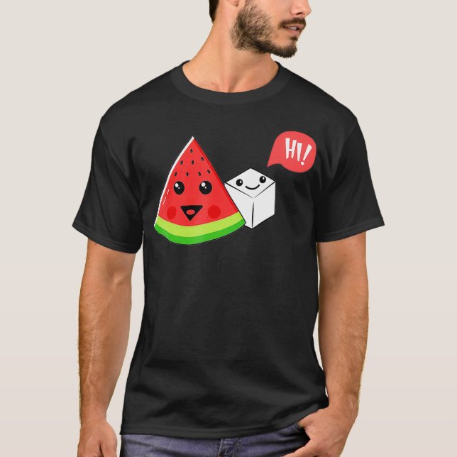 Camiseta Watermelon Sugar Hi Funny diciendo Su Verano (Anverso)