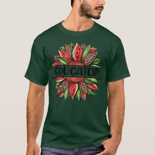 Camiseta Watermelon Sunflower Hola Educador de verano 
