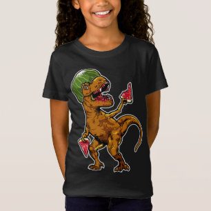 Camiseta Watermelon T - Rex Dinosaur Watermelover
