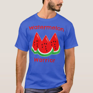 Camiseta Watermelon Warrior Sweet Summer Fruit Lover Vegan