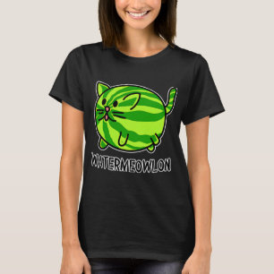 Camiseta Watermeowlon Cute Funny Cat Adorable