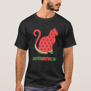 Camiseta Watermeowlon Guay Cat Watermelon Fruit Lover Tee