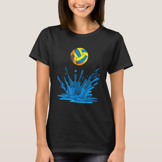 Camiseta Waterpolo Ball Player Team Sport Swimmer Goalie (Anverso)