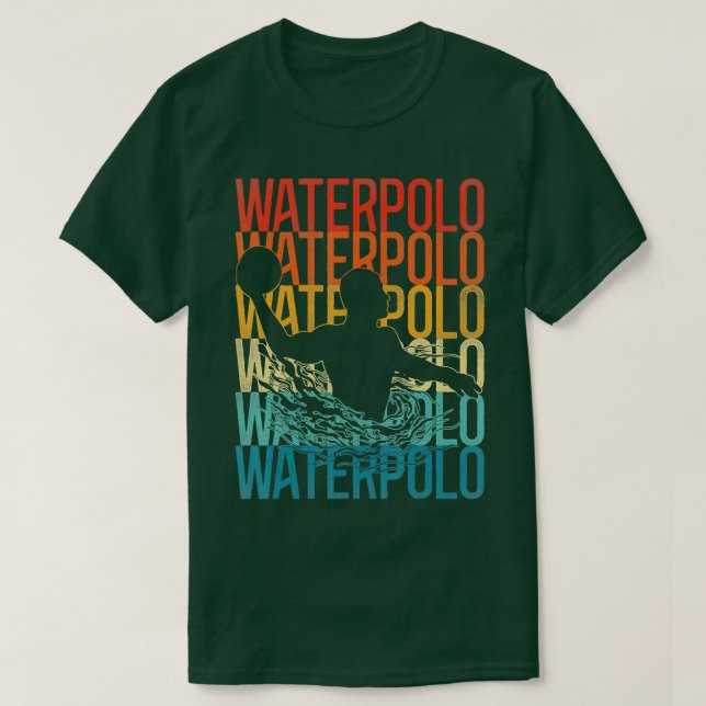 Camiseta Waterpolo Retro Vintage (Diseño del anverso)