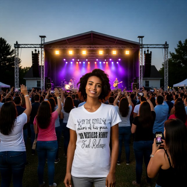 Camiseta Waters of His Peace Restless Hearts Relea (Subido por el creador)