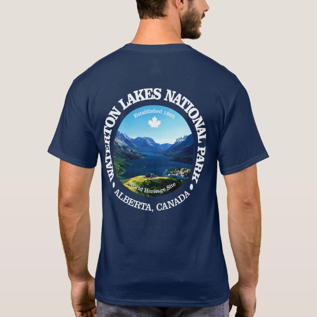 Camiseta Waterton Lakes NP (Reverso)