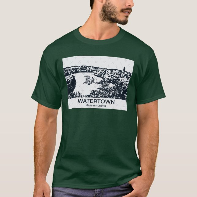 Camiseta Watertown Massachusetts (Anverso)