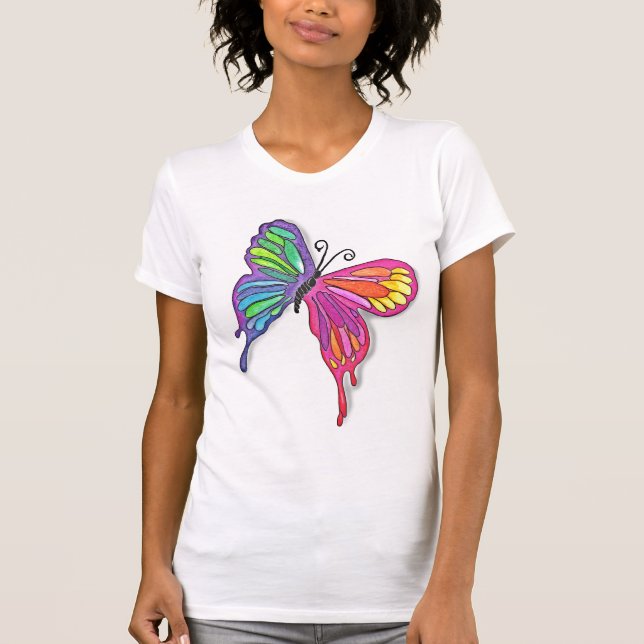 Camiseta Watery Butterfly (Anverso)