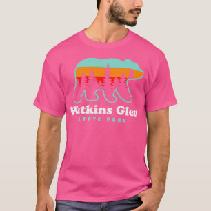 Camiseta Watkins Glen State Park Senderismo New York Retro