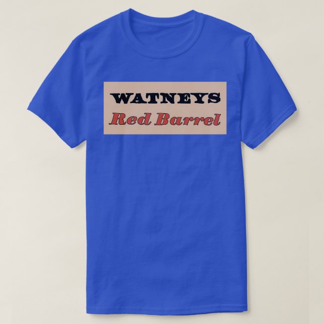 Camiseta Watneys Red Barrel (Diseño del anverso)