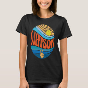 Camiseta Watson Vintage Sunset Watson Groovy Tie Dye