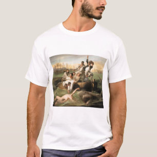 Camiseta Watson y el tiburón, por John Singleton Copley