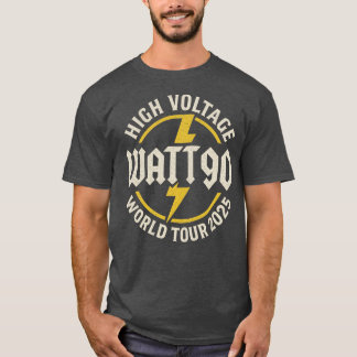 Camiseta Watt - Tour Mundial de Alto Voltaje 2025
