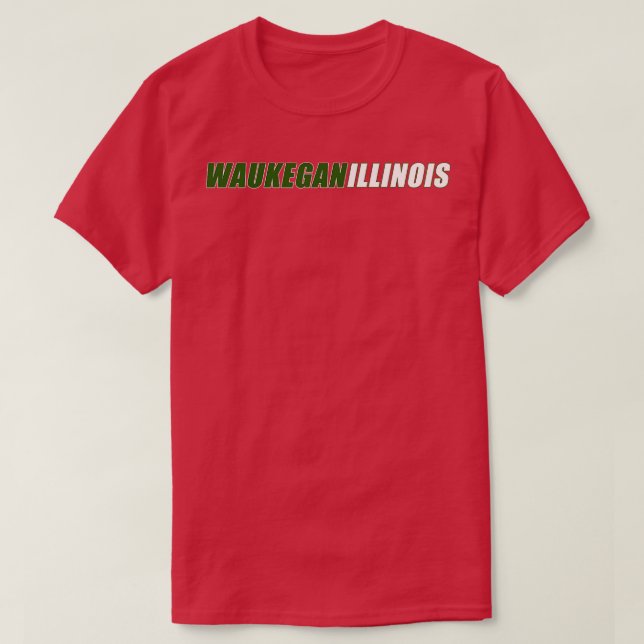 Camiseta Waukegan 1 (Diseño del anverso)