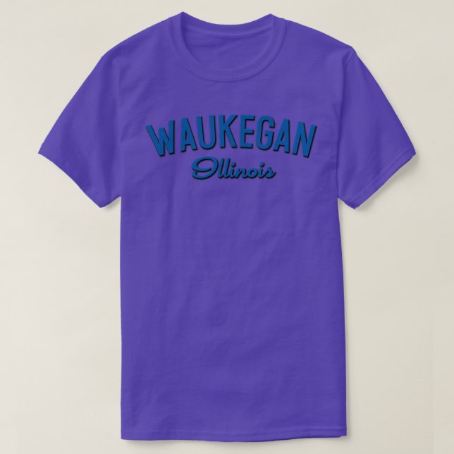 Camiseta Waukegan TShirt 4 (Diseño del anverso)
