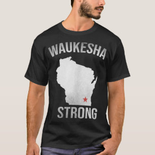 Camiseta Waukesha Strong Wisconsin, Navidades del estado, a