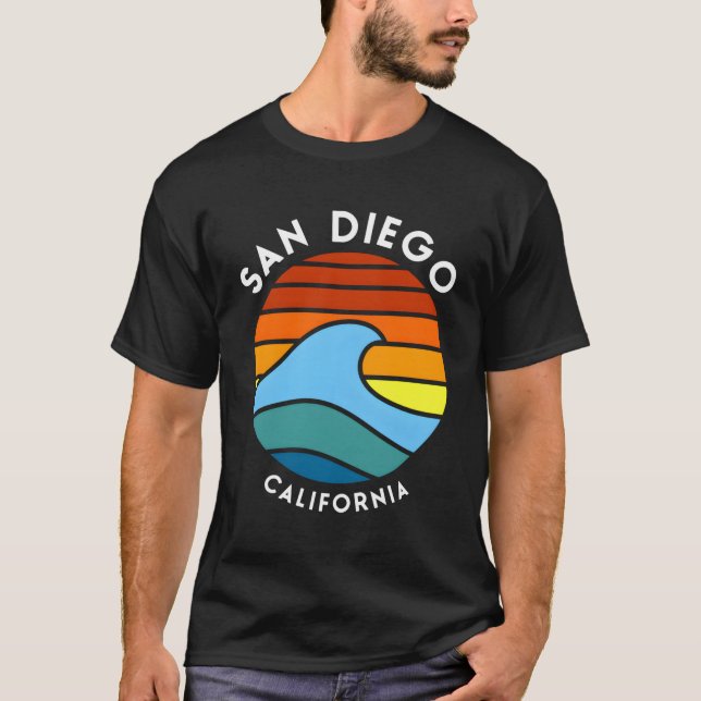 Camiseta Wave California de San Diego (Anverso)
