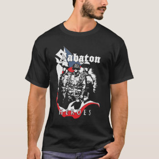 Camiseta Wave retro de banda de Sabaton de recompensa626png