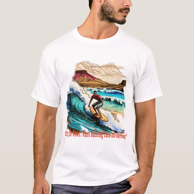 Camiseta Wave Riding (Anverso)