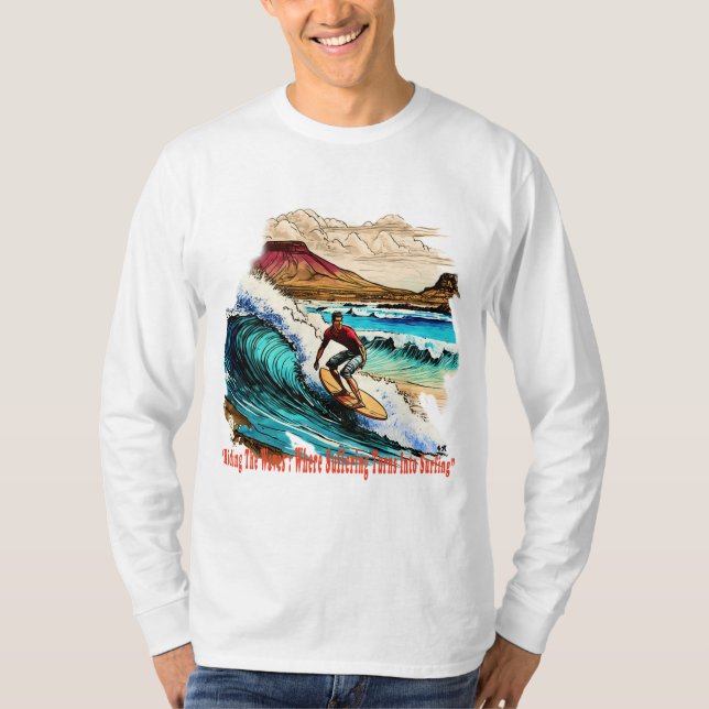Camiseta Wave Riding (Anverso)
