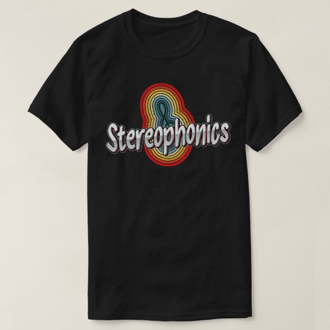 Camiseta Wave Stereophonics (Diseño del anverso)