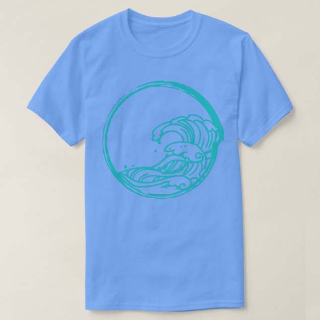 Camiseta Wave Surfing (Diseño del anverso)