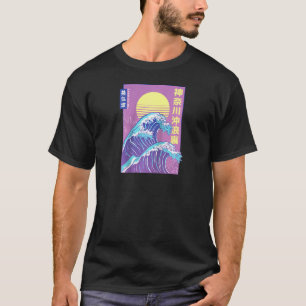 Camiseta Wave Water Ocean Sea Japan Art Beach Summ