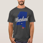 Camiseta Waveland Mississippi MS Map<br><div class="desc">Waveland Mississippi MS Map  .</div>