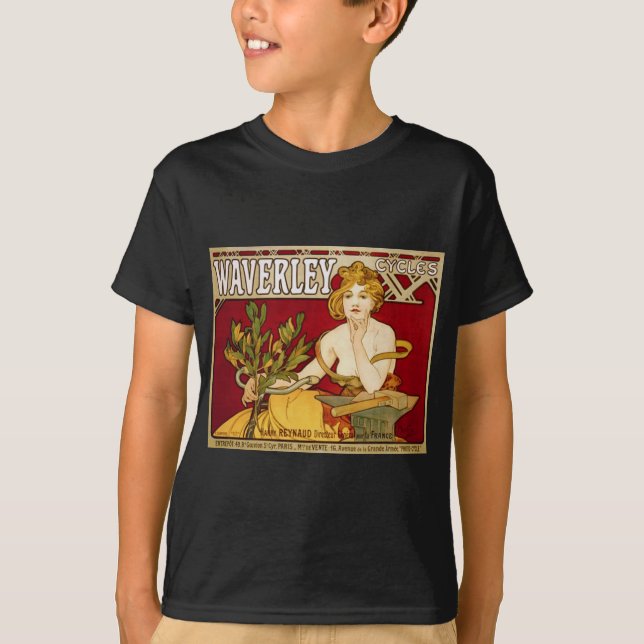 Camiseta Waverley completa un ciclo - arte Nouveau - a (Anverso)