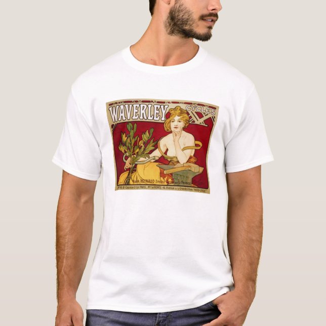 Camiseta Waverley completa un ciclo - arte Nouveau - a (Anverso)