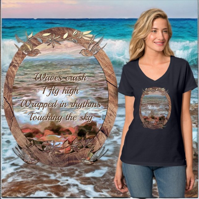 Camiseta Waves Crash 0742 (Subido por el creador)