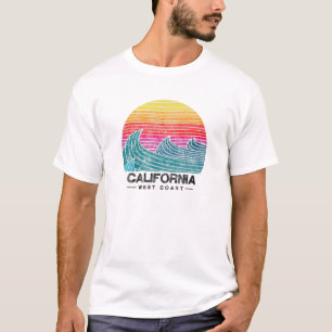 Camiseta Waves de la playa Retro Su