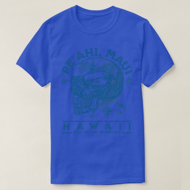 Camiseta Waves de Surf Peahi Jaws Maui Hawaii (Diseño del anverso)