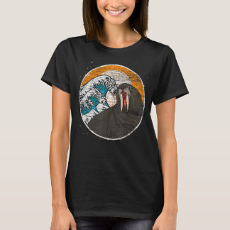 Camiseta Waves Ocean Animal Lover Sunset Sea Walrus