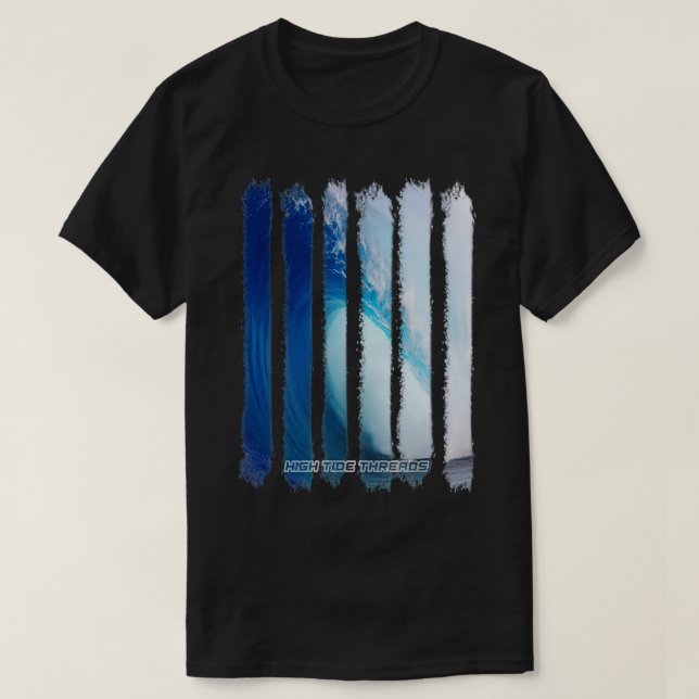 Camiseta Waves Sun Surf Water Beach Ocean Sea (Diseño del anverso)
