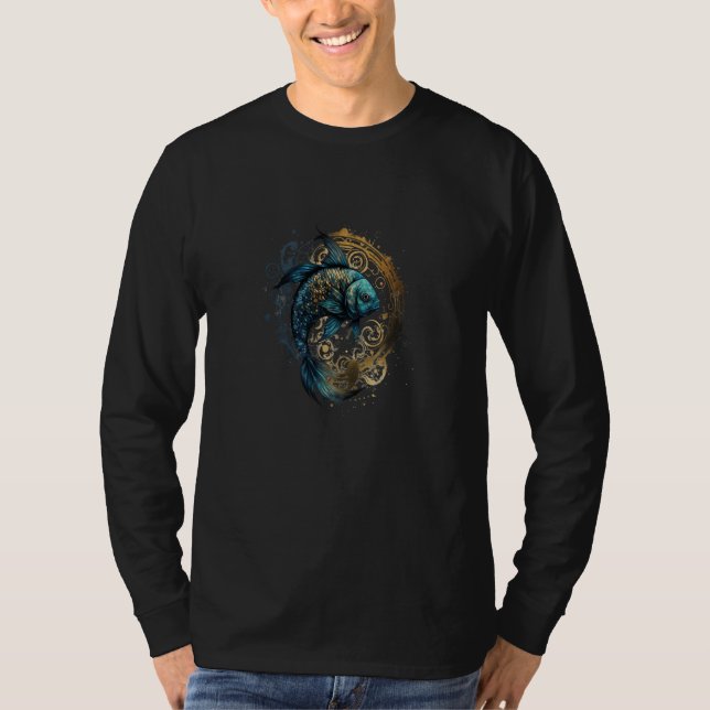 Camiseta Waves Water Fish (Anverso)