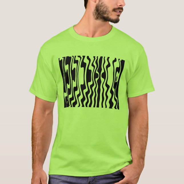 Camiseta Wavey Stripey - Personalizado (Anverso)