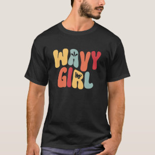 Camiseta Wavy Chica Groovy Beach Style