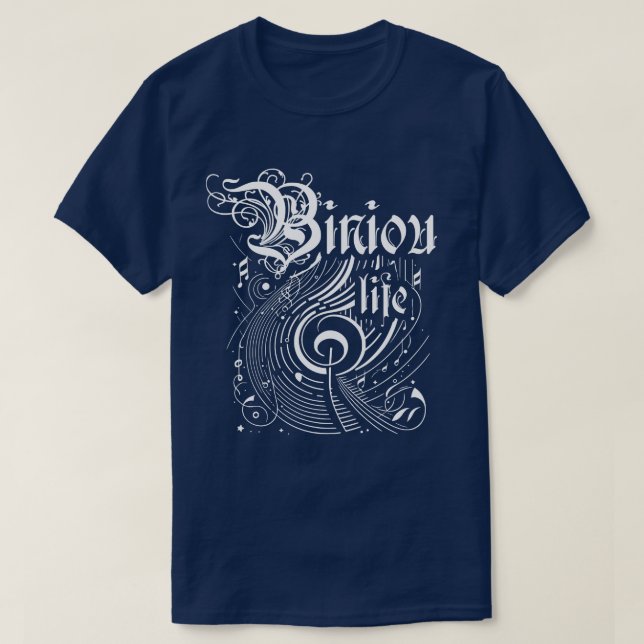 Camiseta Wavy Music Biniou Life (Diseño del anverso)