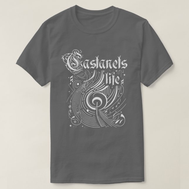 Camiseta Wavy Music Castanets Life (Diseño del anverso)