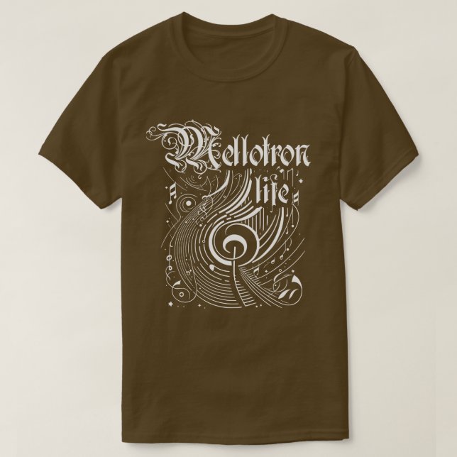 Camiseta Wavy Music Mellotron Life (Diseño del anverso)