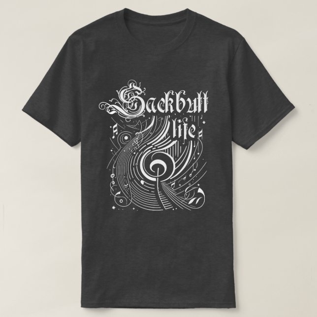Camiseta Wavy Music Sackbutt Life (Diseño del anverso)