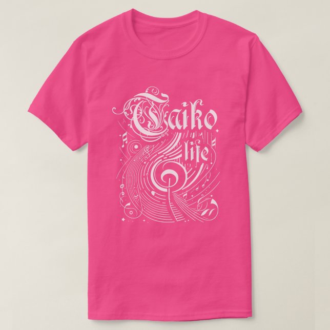 Camiseta Wavy Music Taiko Life (Diseño del anverso)