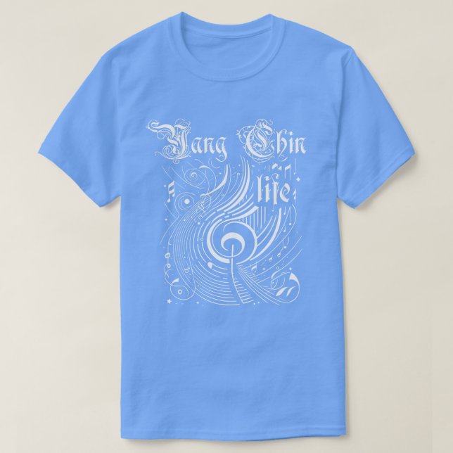 Camiseta Wavy Music Yang Chin Life (Diseño del anverso)