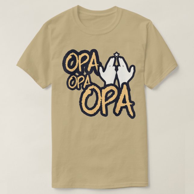 Camiseta wawawa opa opa opa, rochy rd (Diseño del anverso)