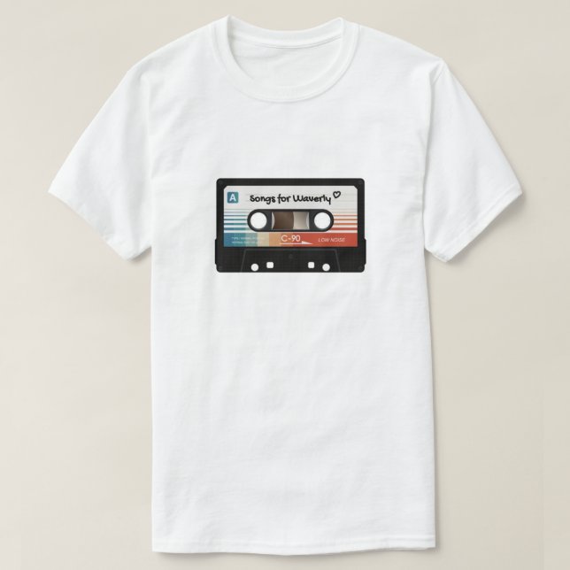 Camiseta WayHaught Mix Tape - Canciones para Waverly (Diseño del anverso)