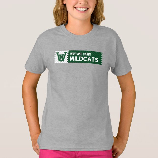 Camiseta Wayland Union Wildcats (Anverso)