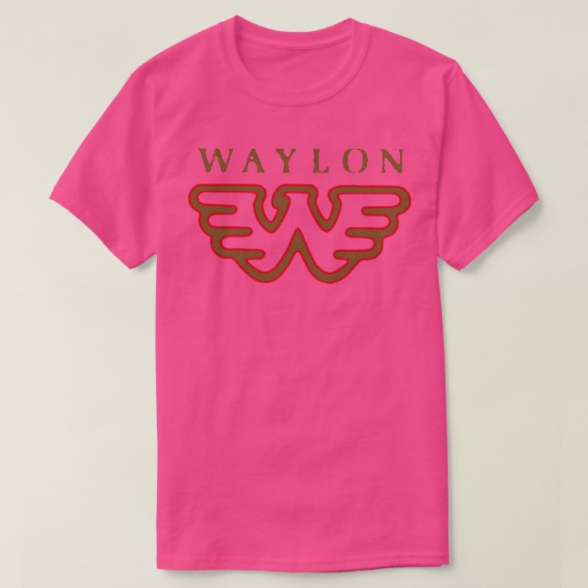 Camiseta Waylon Jennings Mug (Diseño del anverso)