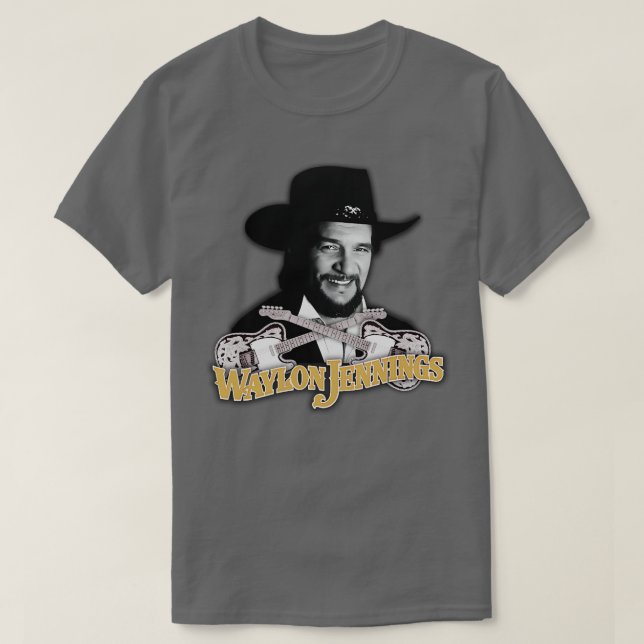 Camiseta Waylon Jennings Ramblin Man 2 (Diseño del anverso)