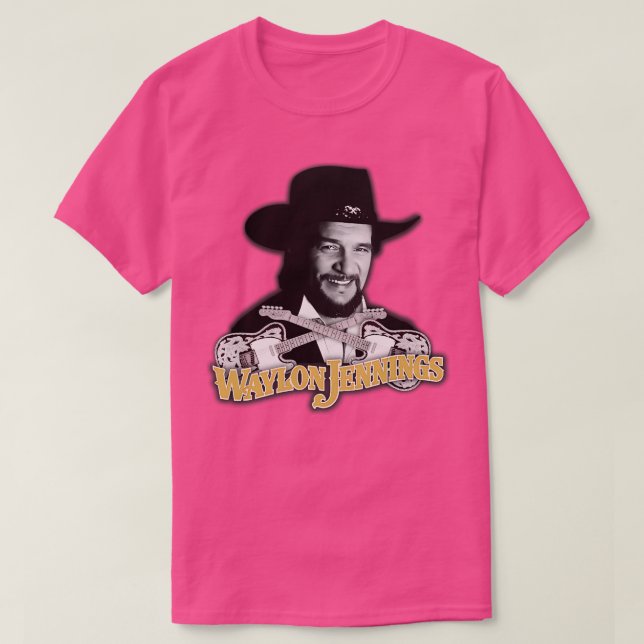 Camiseta Waylon Jennings Ramblin Man 2 (Diseño del anverso)